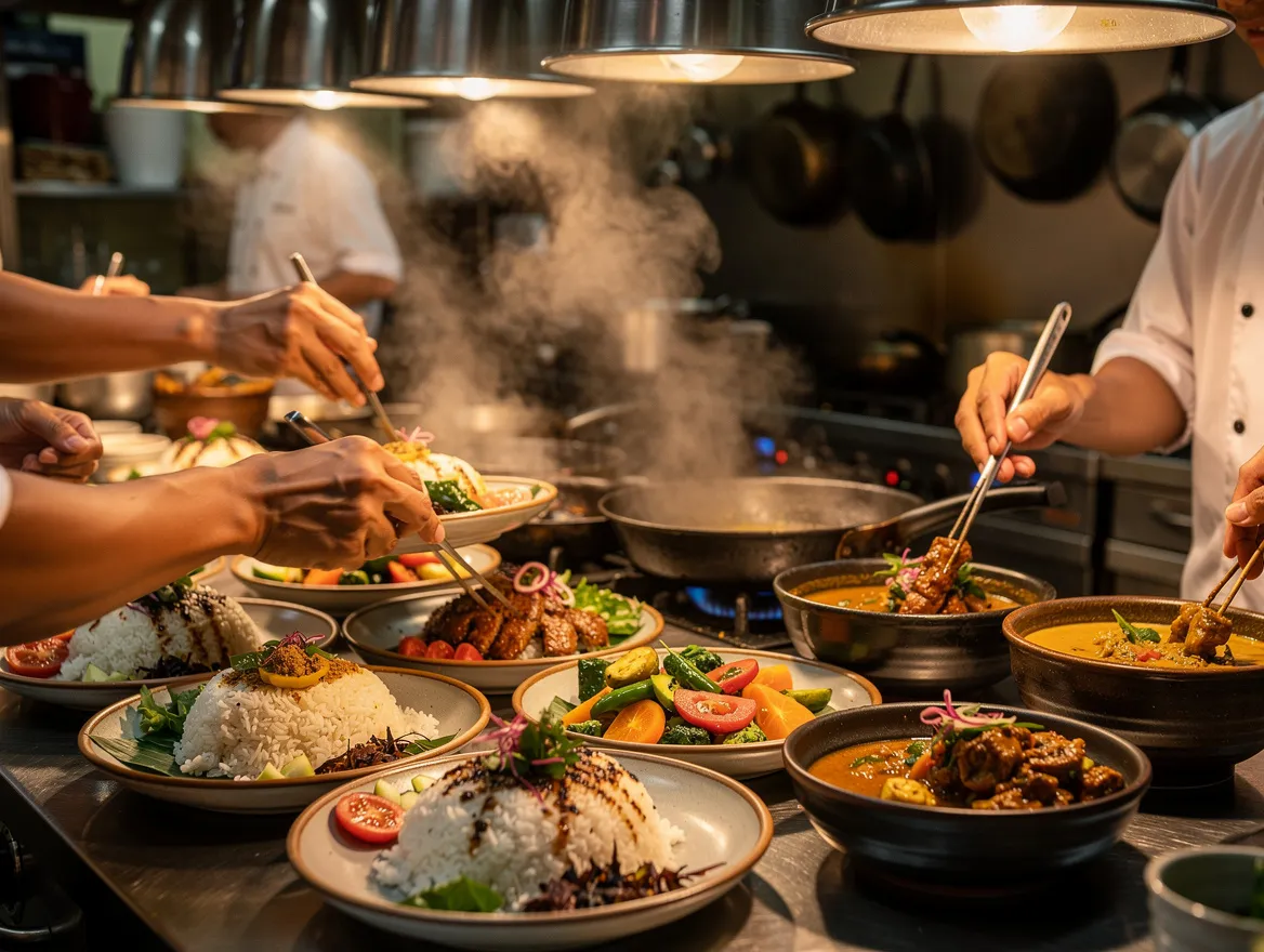 Warung makan menerima bayar QRIS